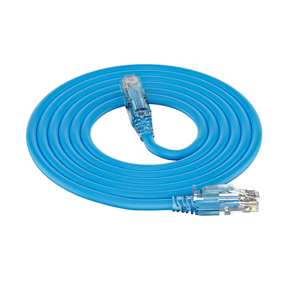 CAT6 UTP RJ45 Ethernet Patch Cord Anti-Snag Locking Boot 24AWG