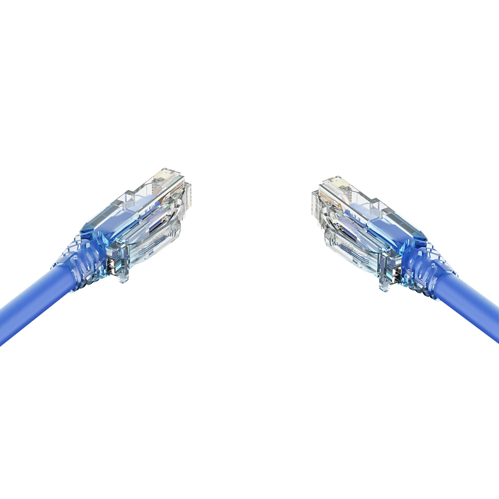 CAT6 UTP RJ45 Ethernet Patch Cord Anti-Snag Locking Boot 24AWG