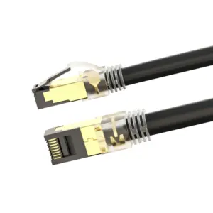 CAT8 Industrial S/FTP High Flex RJ45 Ethernet Patch Cord 40Gbps 2000MHz detail