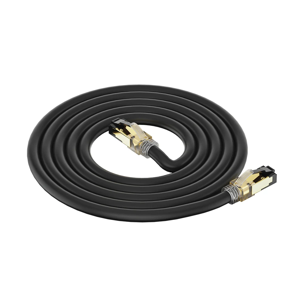 CAT8 Industrial S/FTP High Flex RJ45 Ethernet Patch Cord 40Gbps 2000MHz