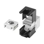 DT-MD2006 Cat6A UTP toolless keystone jack with 50U contacts