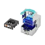 DT-MD2007DT-NEW Cat7 short-body shielded toolless keystone jack