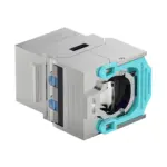 DT-MD2007DT-NEW Cat7 short-body shielded toolless keystone jack