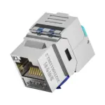 DT-MD2007DT-NEW Cat7 short-body shielded toolless keystone jack